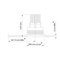 Tekna FLATSPOT 1 - TRIM 12V LED Recessed lamp