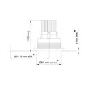 Tekna FLATSPOT 2 - TRIMLESS LED CITIZEN Recessed lamp