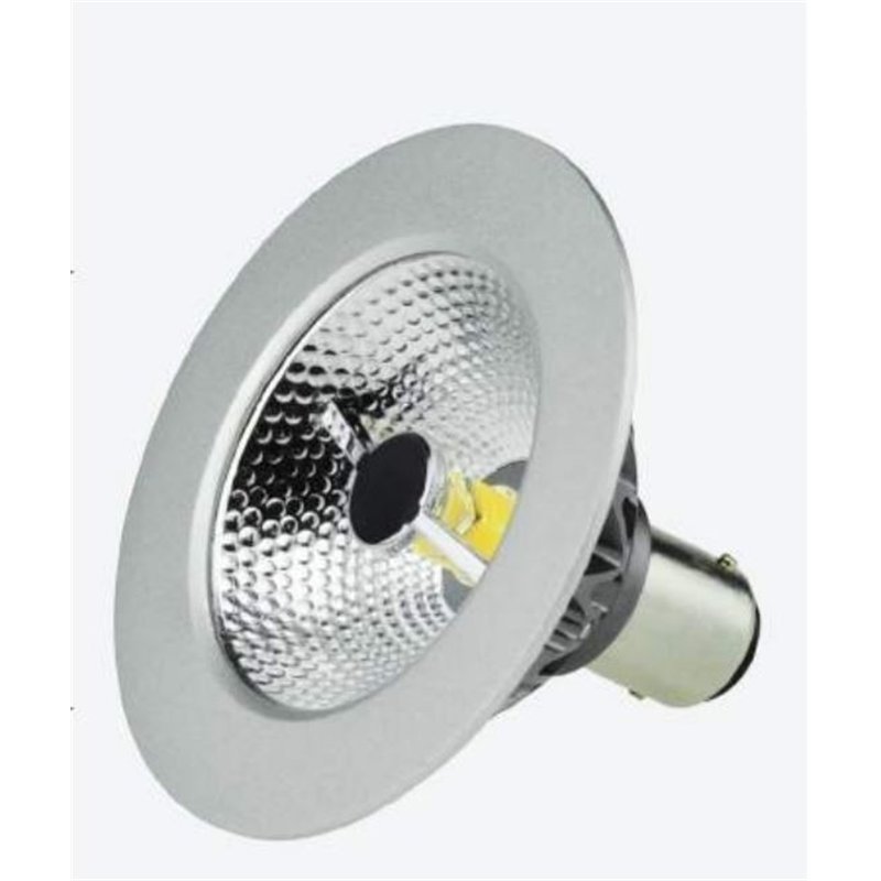 Tekna Ar70 B15D 8-10V 7W 2700K 400Lm 40° With Dimmable Driver On