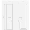 Astro Riva 350 wall lamp
