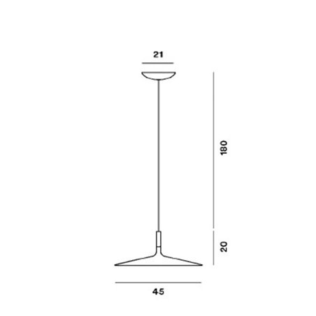 Foscarini Aplomb Large suspension lamp