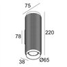 Delta Light ORBIT PUNK Hi Wandlampe