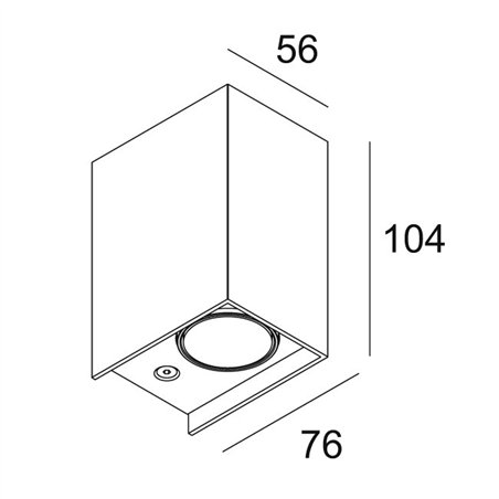 Delta Light MONO II LED Wall lamp