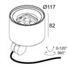 Delta Light FRAX SB LINEAR H Stehlampe / Wandlampe