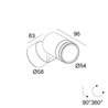 Delta Light SPIX M Wandlampe