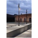 Delta Light Frax Mb Pole wall lamp