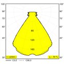 Delta Light Nocta Sq155 2Vwfl wall lamp