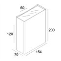 Delta Light Nocta Sq155 Down-Up Vwfl wall lamp