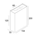Delta Light Nocta Sq155 Down-Up Wfl wall lamp