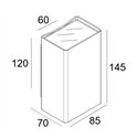 Delta Light Nocta Sq85 Sp wall lamp