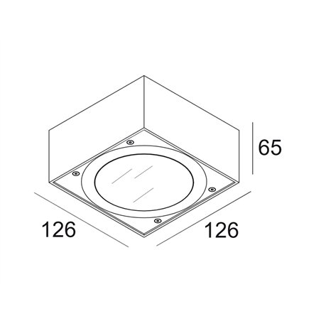 Delta Light Vision S Out wall lamp