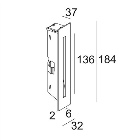 Delta Light INLET S WW Wall lamp