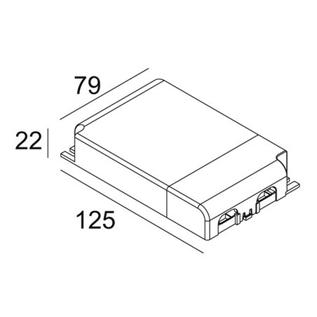 Delta Light LED POWER SUPPLY 900mA-DC / 60W DIM5