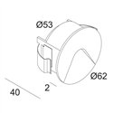 Delta Light LOGIC MINI W R Wall lamp