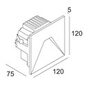 Delta Light LOGIC W S Recessed lamp