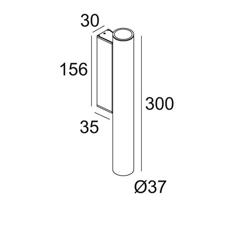 Delta Light SPY 39 W X Wall lamp