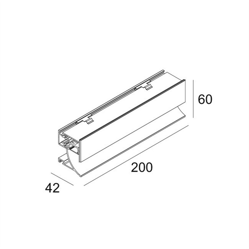 Delta Light INLET TRIMLESS L20 Wandlampe