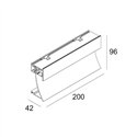Delta Light INLET TRIMLESS H20 Wall lamp