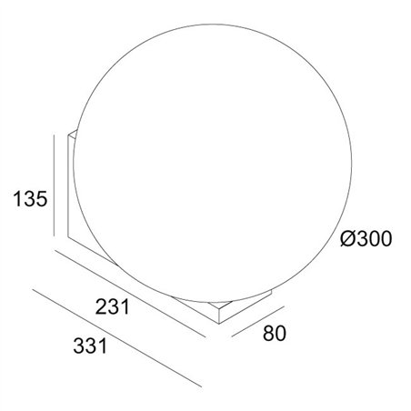 Delta Light OONO W L Wall lamp