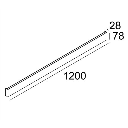 Delta Light Femtoline W Down-Up 1200 wall lamp