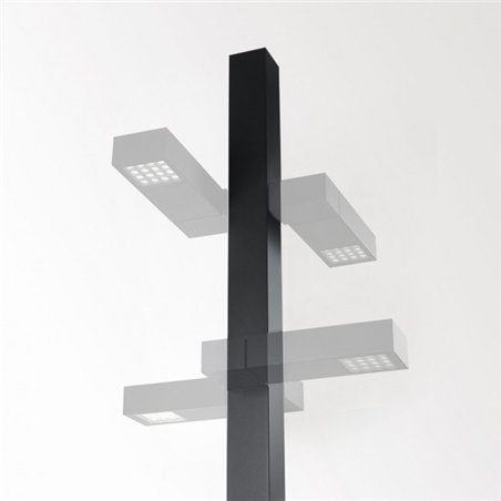 Delta Light POLESANO 4M - 4 ANCHORED Garden lamppost