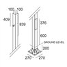 Delta Light POLESANO 6M - 3 BASE Bodenlampe