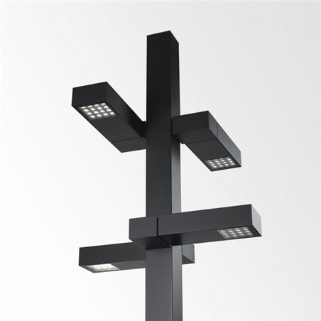 Delta Light POLESANO 6M - 4 BASE Garden lamppost