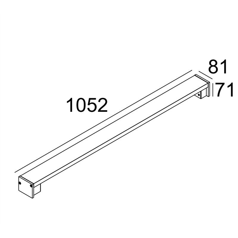 Delta Light Outliner 100 Pollerleuchte