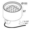 Delta Light FRAX MB POLE 92714 DIM5 Garden lamp