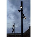 Delta Light FRAX MB POLE 92714 HONEYCOMB DIM5 Garden lamp