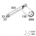 Delta Light SPY 66 ADM SLIM Track lighting