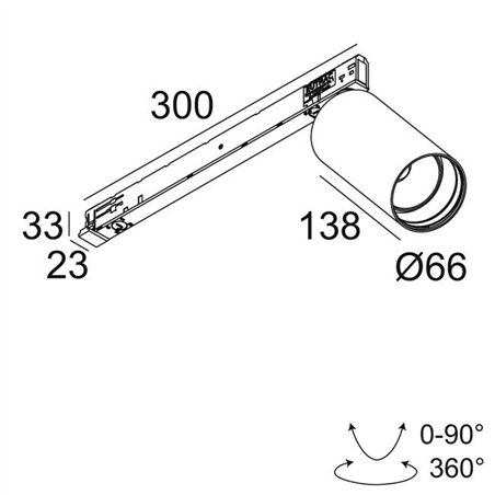 Delta Light SPY 66 ADM SLIM Track lighting