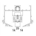 Delta Light M52 - 2 Led DIM5 Track lighting fixture