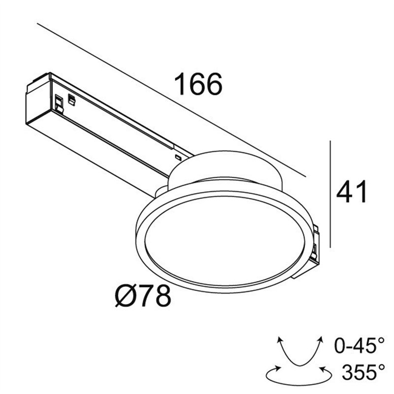 Delta Light M26L - HALOSCAN MP DIM5 Schienenbeleuchtung