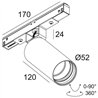 Delta Light M20/M26H - Spy 52 DIM5 Schienenbeleuchtung