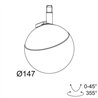 Delta Light M20/M26H - Tweeter BL DIM5 Schienenbeleuchtung