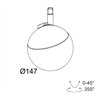 Delta Light M26L - Tweeter BL DIM5 Schienenbeleuchtung