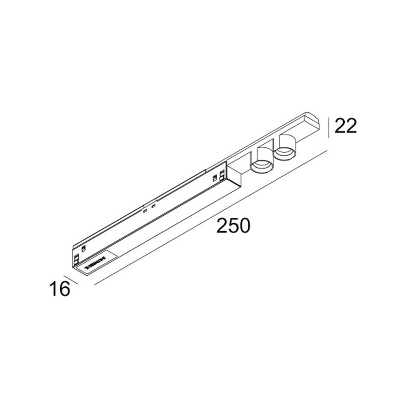Delta Light M26L - JUM-OH! 2R MDL Schienenbeleuchtung