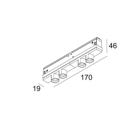 Delta Light M20/M26H - Jum-Oh! 4R MDL track lighting fixture