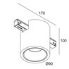 Delta Light M26L Boxy R MDL Schienenbeleuchtung