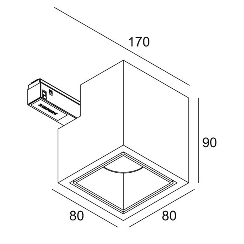 Delta Light M26L Boxy L A Schienenbeleuchtung