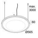 Delta Light Soli - Shhh Plus 60/4 Scarlet DIM5 Track lighting fixture