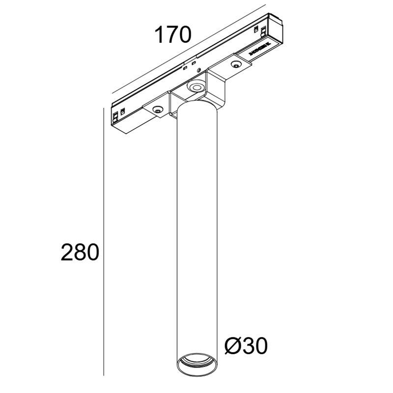 Delta Light M20/M26H - Needle DIM5 Schienenbeleuchtung