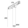 Delta Light M20/M26H - Needle DIM5 Schienenbeleuchtung