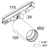 Delta Light M20/M26H - Spy 52 Soft DIM5 Schienenbeleuchtung