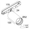 Delta Light M20/M26H - Spy 52 Soft 93020 Mdl Schienenbeleuchtung