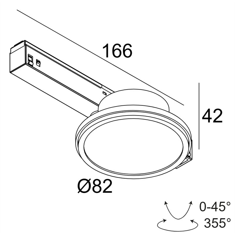 Delta Light M26L - Haloscan Hp 92714 Mdl Schienenbeleuchtung