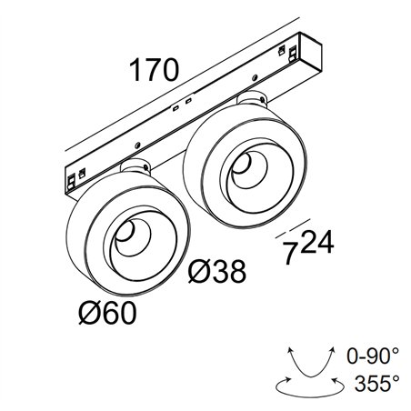 Delta Light M26L - Odron 2 93028/41 Dim5