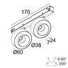 Delta Light M26L - Odron 2 93028/41 Dim5 Schienenbeleuchtung