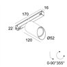 Delta Light M26L - Spy 52 Wallwash DIM5 Schienenbeleuchtung